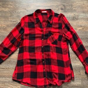Maurices Buffalo Plaid Shirt Size L
